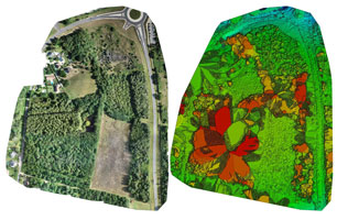 pilote de drone pour prestation orthophotos georeferencees et photogrammetrie en region centre orleans tours blois vierzon chartres