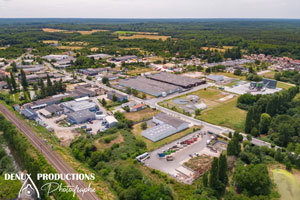 pilote drone sur la ferte saint aubin - loiret - prestation en photo, video et imagerie technique