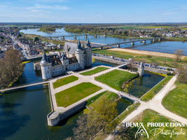 prise de vue aerienne par drone captation photo video et imagerie technique a Sully-sur-Loire - Loiret - 45