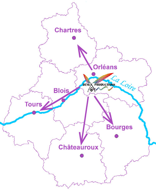 drone region Centre-Val de Loire